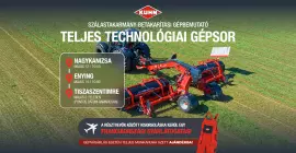 Szálastakarmány-betakarítási gépbemutató