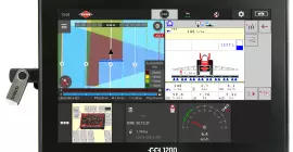 ISOBUS CCI 1200 terminal with LEXIS