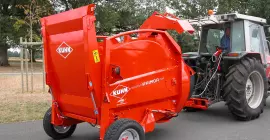 Félig függesztett PRIMOR 2060 H szállítási módban