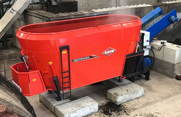 La mélangeuse stationnaire CENTRAMIX