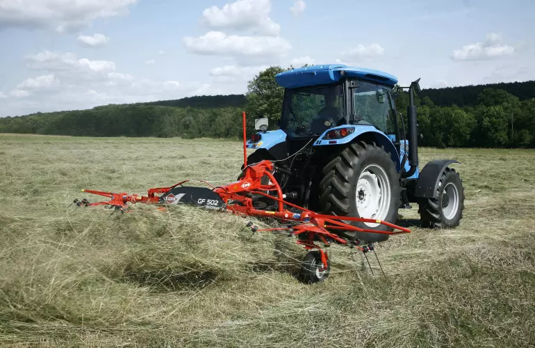 GF 502 munkavégzés közben