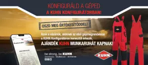 Ajándék munkaruha az első gépvásárlás után 