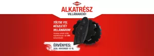alkatrész akció