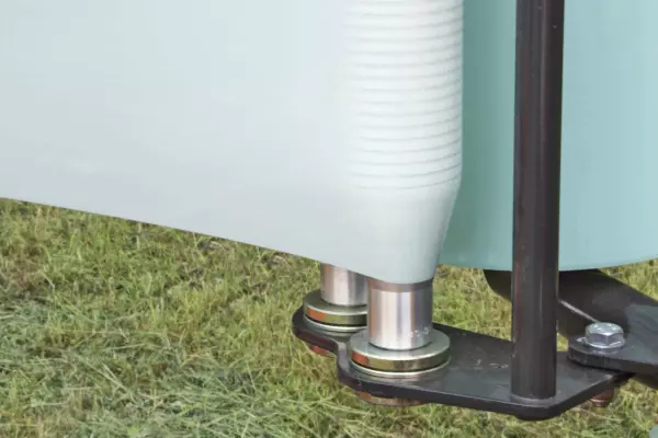 A fólia optimális szélességének fenntartása érdekében az alumínium hengerek mindkét vége kúpos kialakítású.