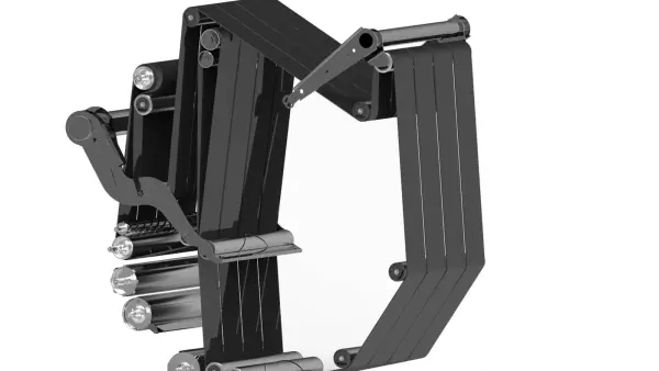 A VB 7100 típus bálakamrájában 4 heveder és három henger működik.