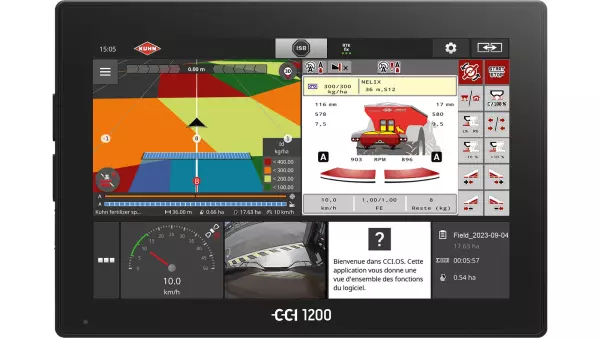 CCI 1200 ISOBUS terminál