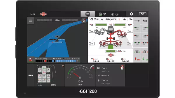 CCI 1200 terminál GA 10231 típussal
