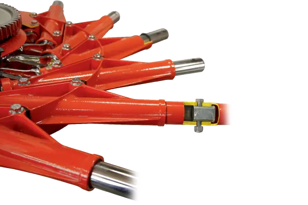 Megerősített fogtartó karok