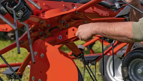 A GF 13003 T rendterítő kis átmérőjű rotorjai számos előnnyel bírnak