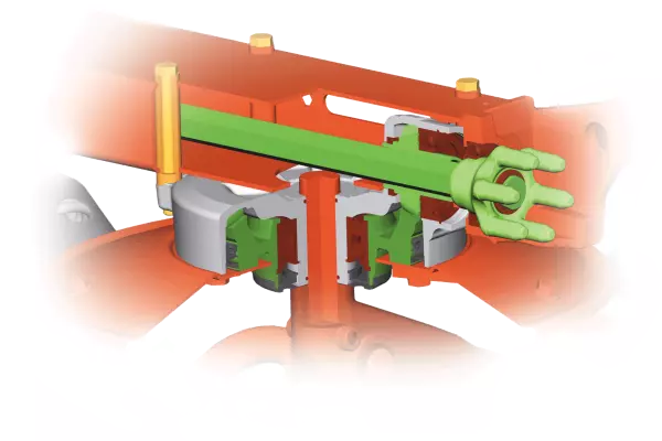 Egy hosszú élettartamra tervezett rotorház