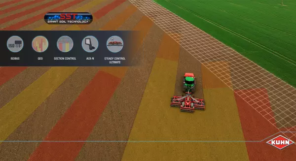 OPTIMER SST (Smart Soil Technology): precizitás és kényelem a tarlóhántásban.