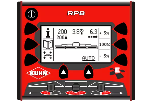 DPAE RPB szabályzó vezérlőegység