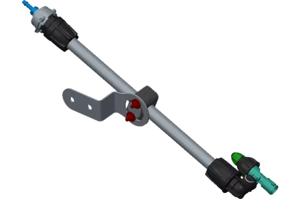 Az önműködő készlet által kiszolgált permetezőeszköz