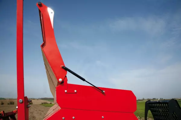 PREMIA vetőgép széles, 110°-os nyílású, nagykapacitású tartállyal