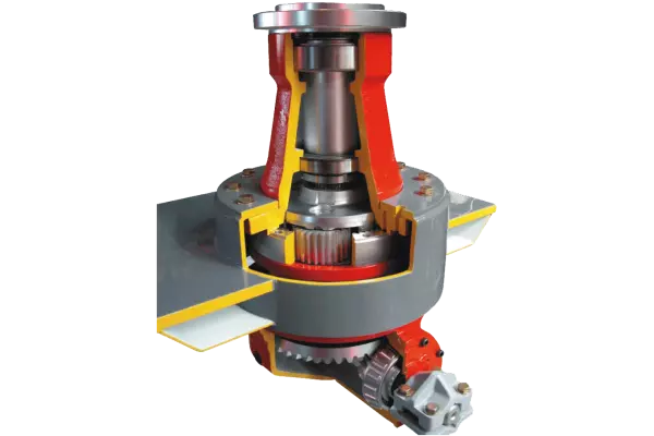 Jól bevált hajtómű: a KUHN széles körű tapasztalatát és műszaki szakértelmét tükrözi.
