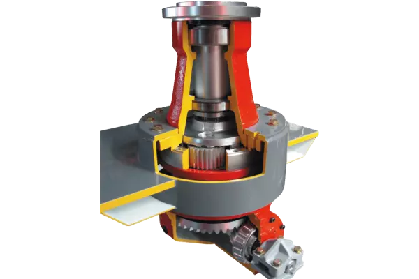 Jól bevált hajtómű: a KUHN széles körű tapasztalatát és műszaki szakértelmét tükrözi.