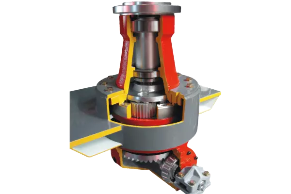 Jól bevált hajtómű: a KUHN széles körű tapasztalatát és műszaki szakértelmét tükrözi.
