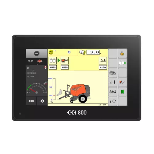 CCI 800 ISOBUS monitor, 8” méretű színes képernyővel