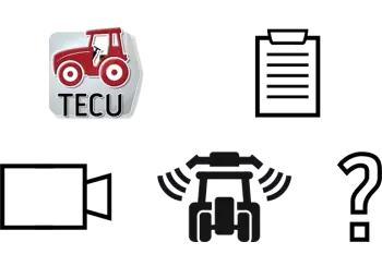 A különböző CCI alkalmazások alapfelszereltségben az ISOBUS CCI 1200 terminál tartozékát képezik