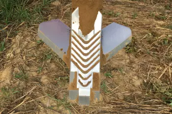 A 80 mm-es művelőcsúcs és a karbid szárnyak a CULTIMER teljes potenciálját kiaknázzák.