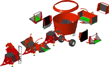 A PROFILE takarmánykeverő-kiosztó kocsiját konfigurálja az igényeihez – és ne fordítva!