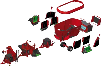 A PROFILE takarmánykeverő-kiosztó kocsiját konfigurálja az igényeihez – és ne fordítva!