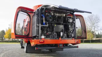 Az SPW Intense motortere a hozzáférhetőség és a könnyű karbantartás szinonimája.