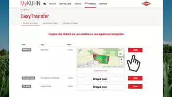 Küldés előtt még tekintse át az ISOBUS-eszközre átküldeni kívánt adatokat.