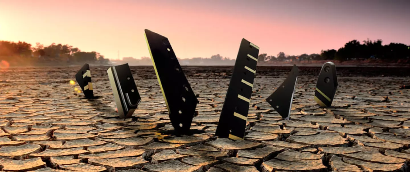 A collection of Genuine KUHN Plough Parts