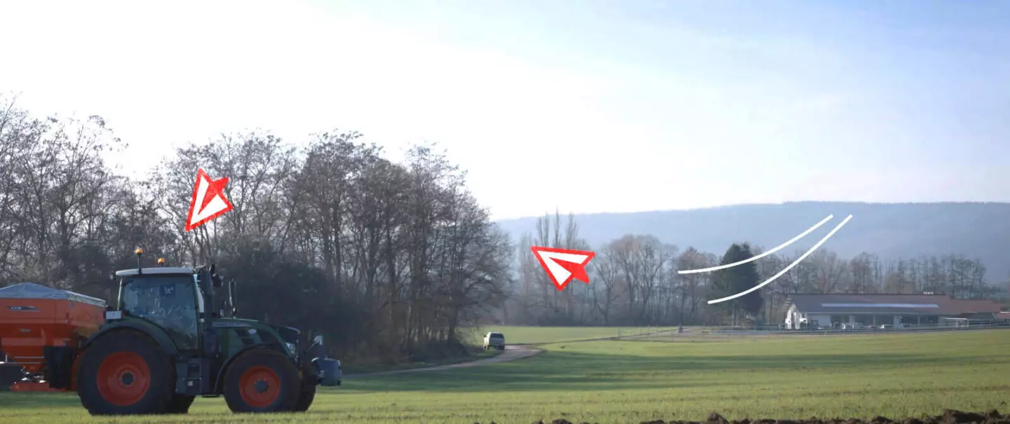 Fogadja adatait közvetlenül, a fülkében lévő ISOBUS terminálon