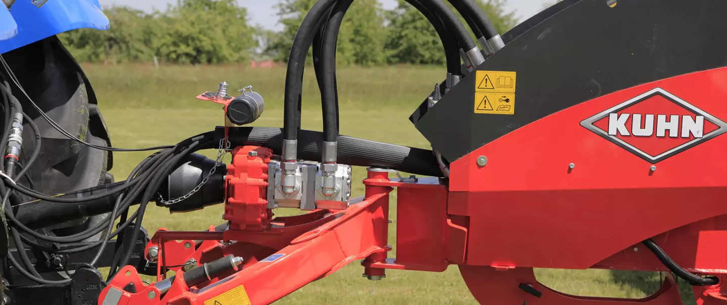 Beépített hidraulikarendszer