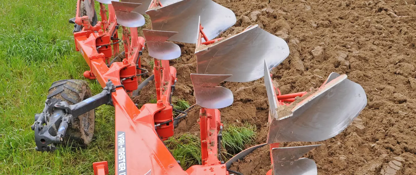 A VARI-MASTER 123 ekék fogásszélesség-jelzője lehetővé teszi a fogásszélesség fülkéből történő ellenőrzését.