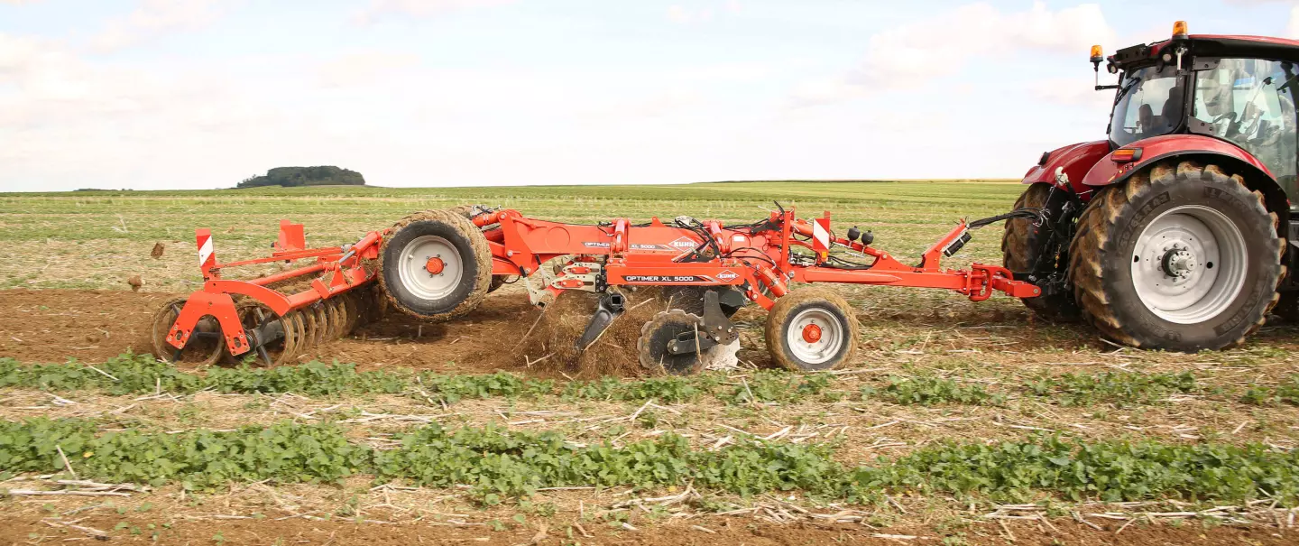 Wide view of the OPTIMER XL 5000 at work