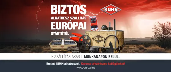 Alkatrész európai gyártótól 