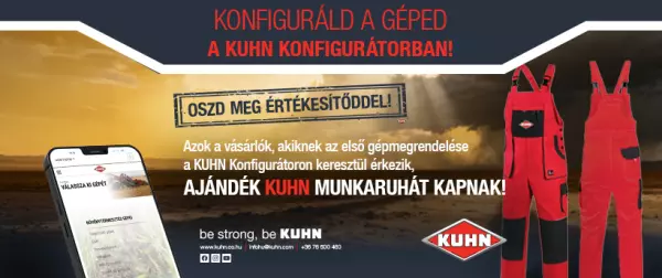 Ajándék munkaruha az első gépvásárlás után 