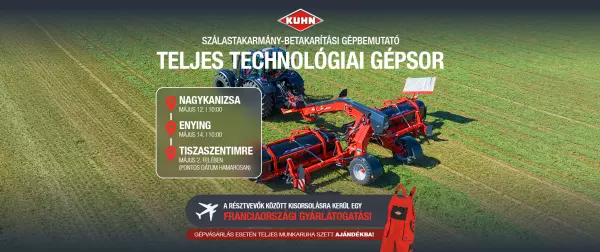 Szálastakarmány-betakarítási gépbemutató