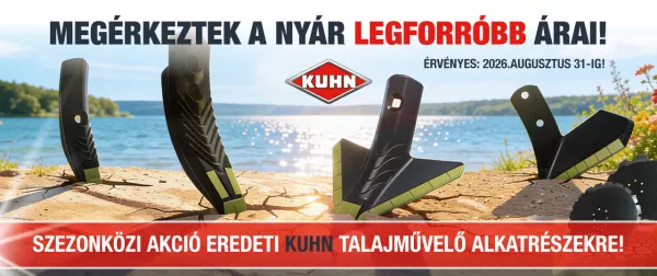 Nyári alkatrész akció2026