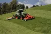 KUHN FC 3125 D típusú szársértős fűkasza munkavégzés közben